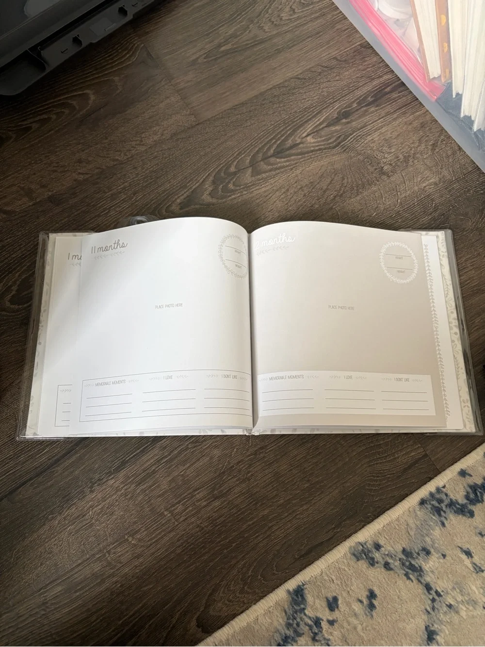 'My Baby's First Year' Memory Book - White